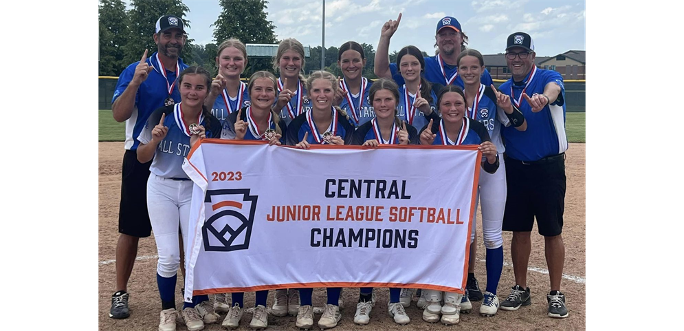 2023 Softball Juniors Division Central Region Champions