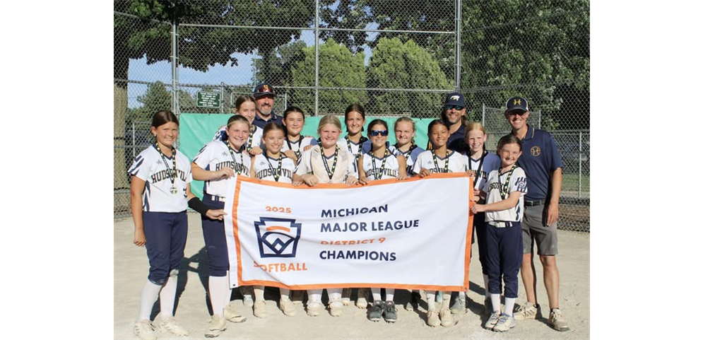 2025 Softball Majors District 9 Champions