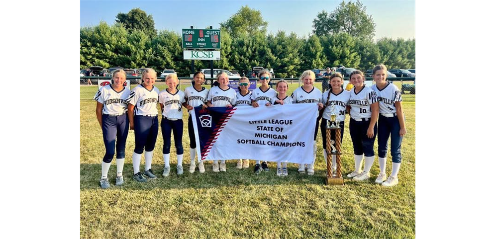 2025 Softball Majors Michigan State Champions